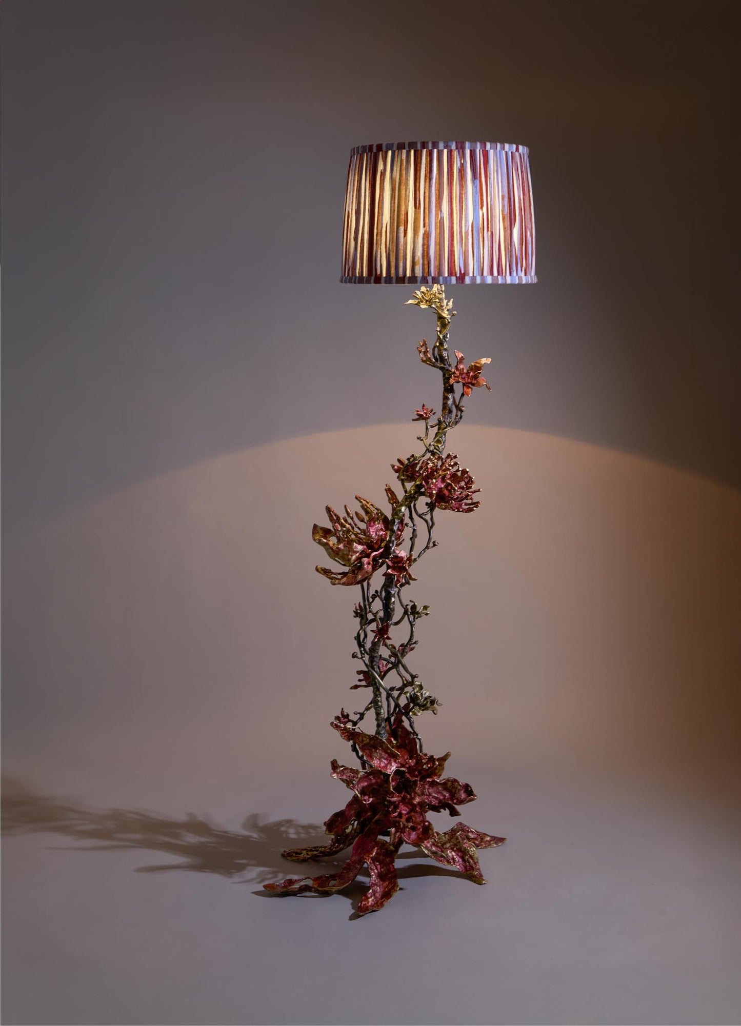 Spring In Kashmir Floor Lamp