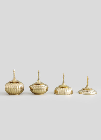 Jaigarh Gold Finial Bowl