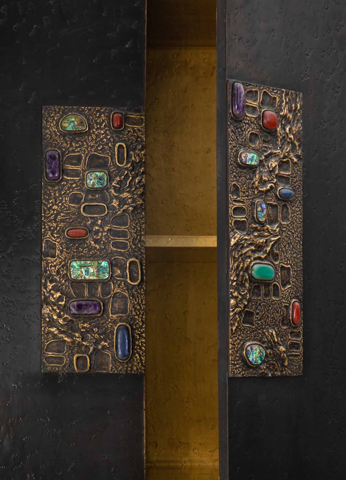 Tutti Frutti Bronze Cabinet Tall