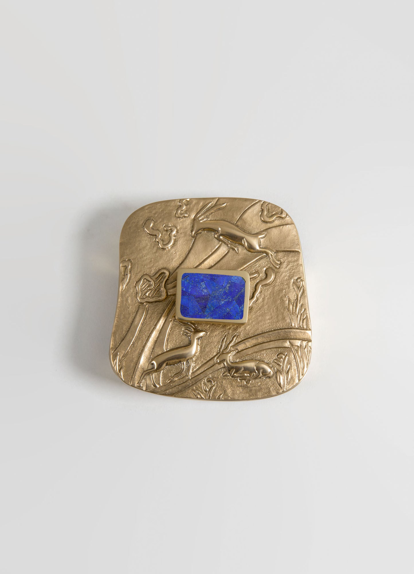 blackbuck luxury trinket box blue