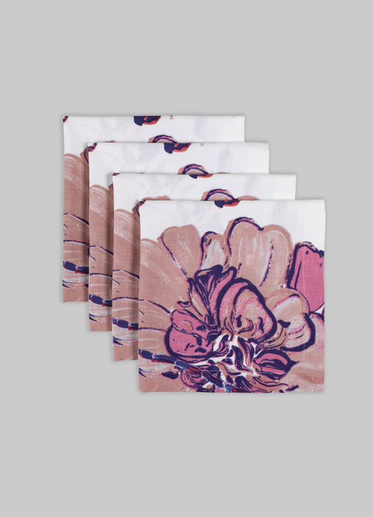 Blossom Pink Napkins - Set of 4