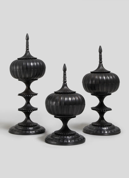 Hawa Mahal Bronze Finial Bowl Small