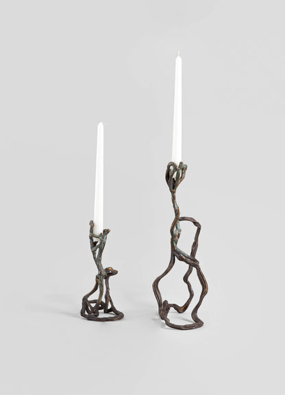 brass candle stand decoration