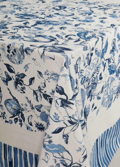 Orchard Blue Table Cloth