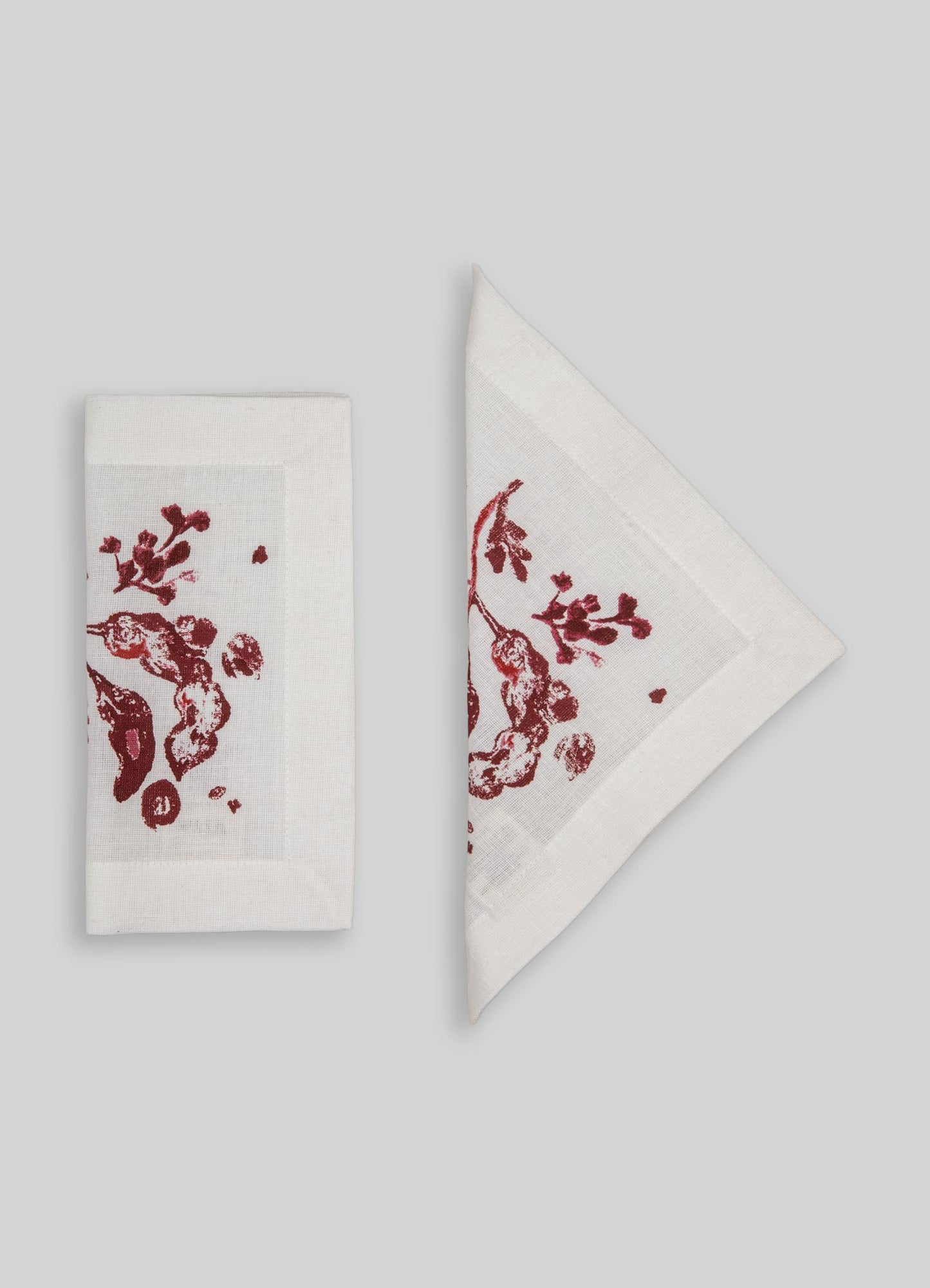 Tamarind Red Cocktail Napkins - Set of 4