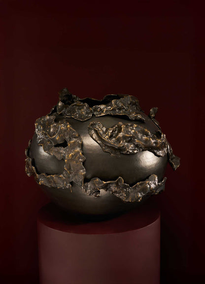Caravan Bronze Vessel