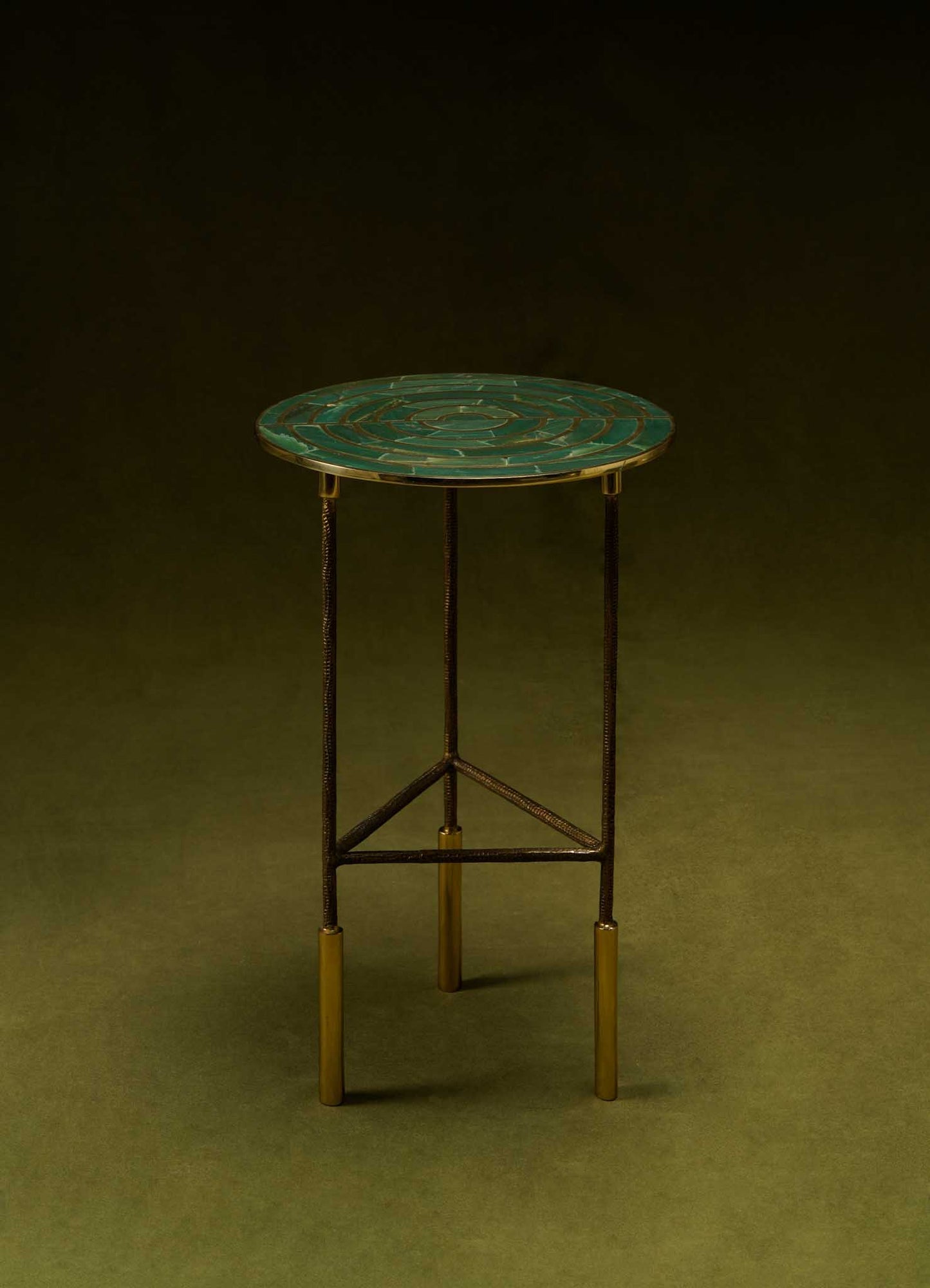Brass Side Table