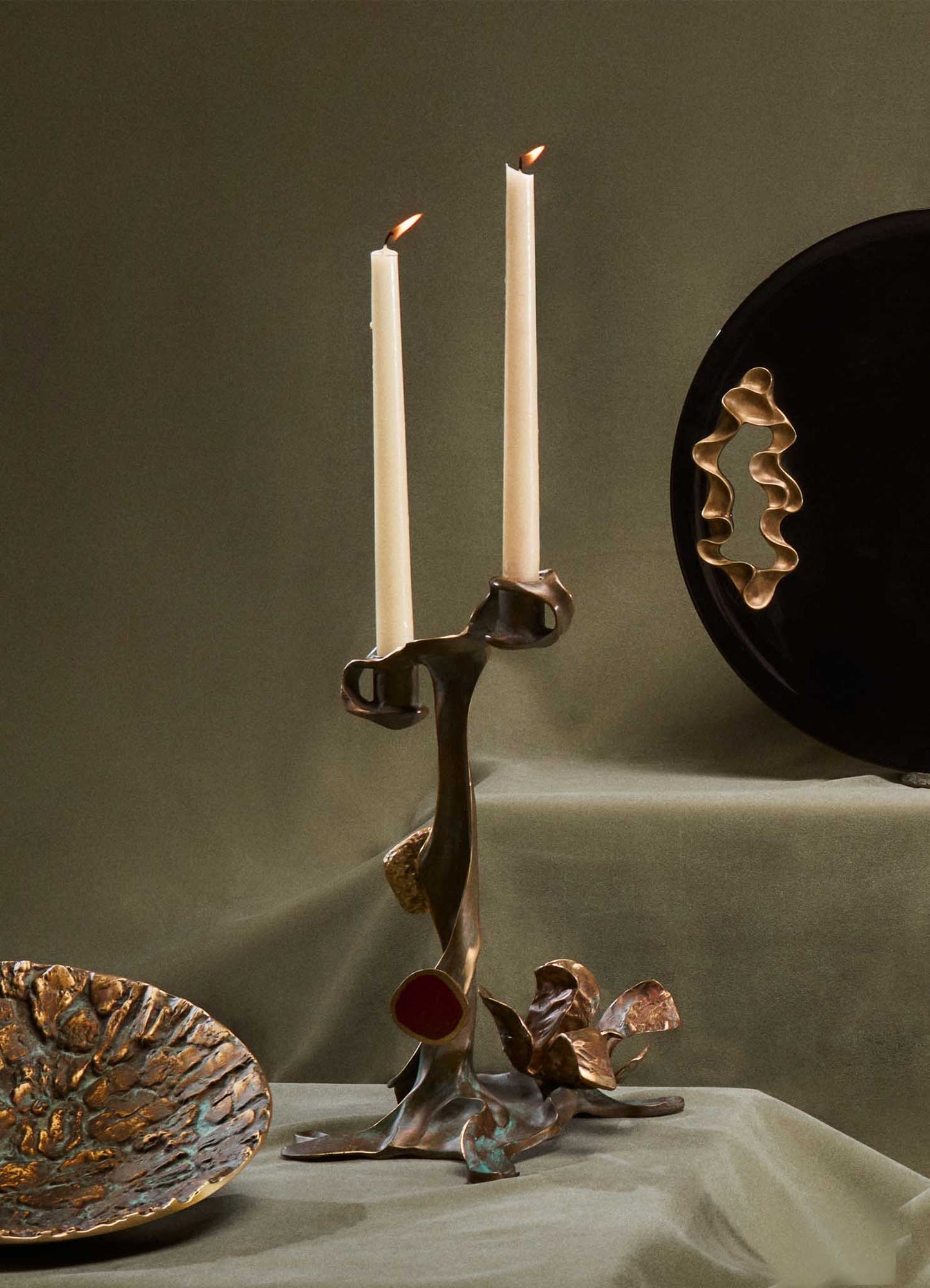 Glory Lily Candle Stand Medium