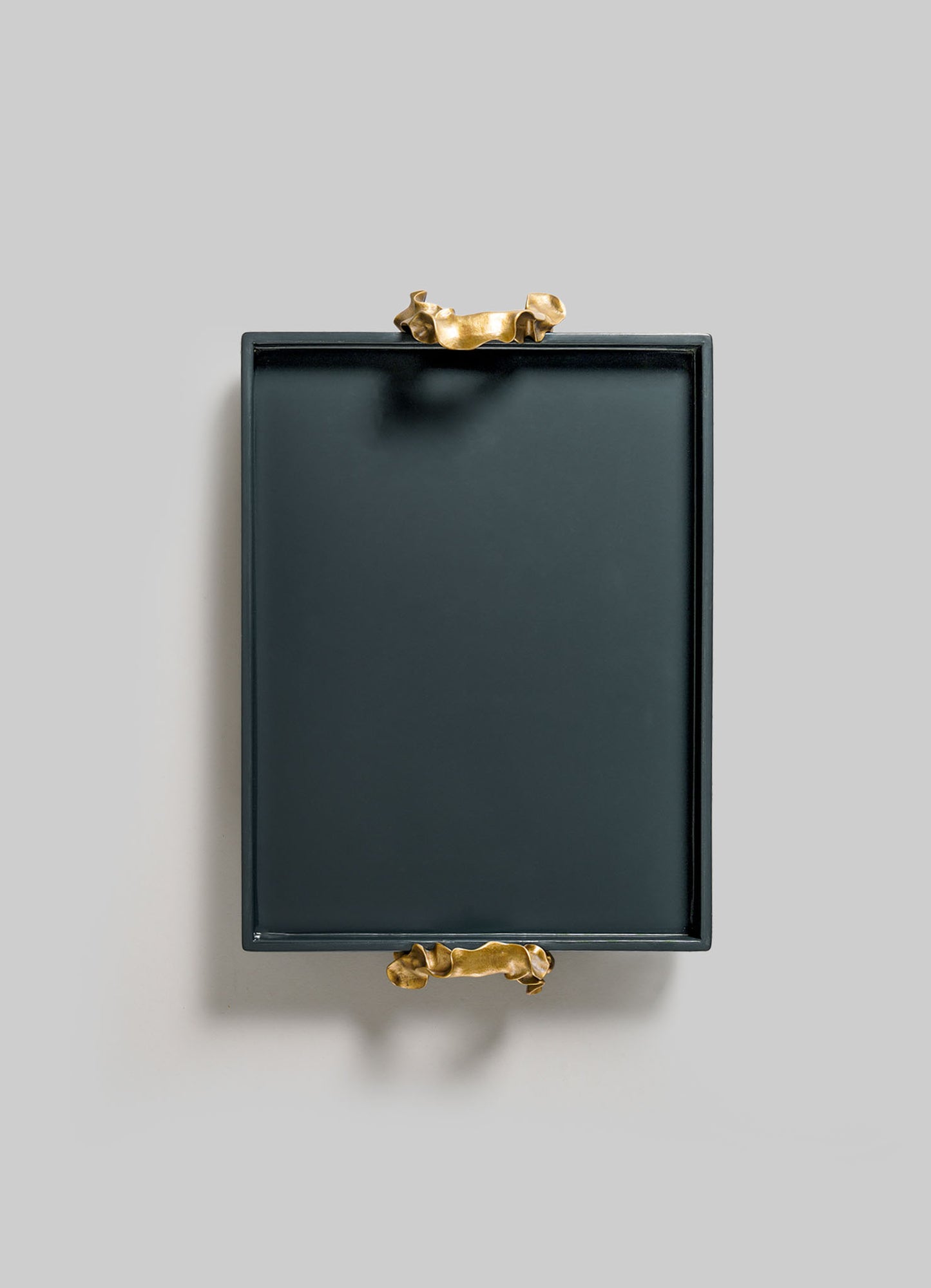 Saffron Dark Blue Towel Tray