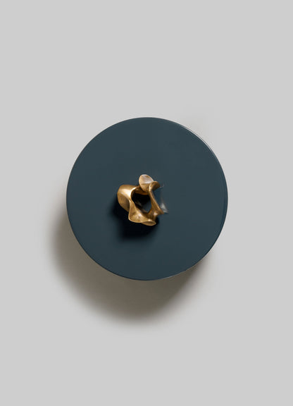 Saffron Dark Blue Trinket Box Large