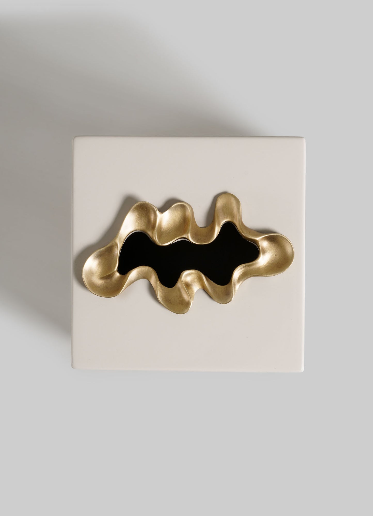 Saffron Ecru Tissue Box Small