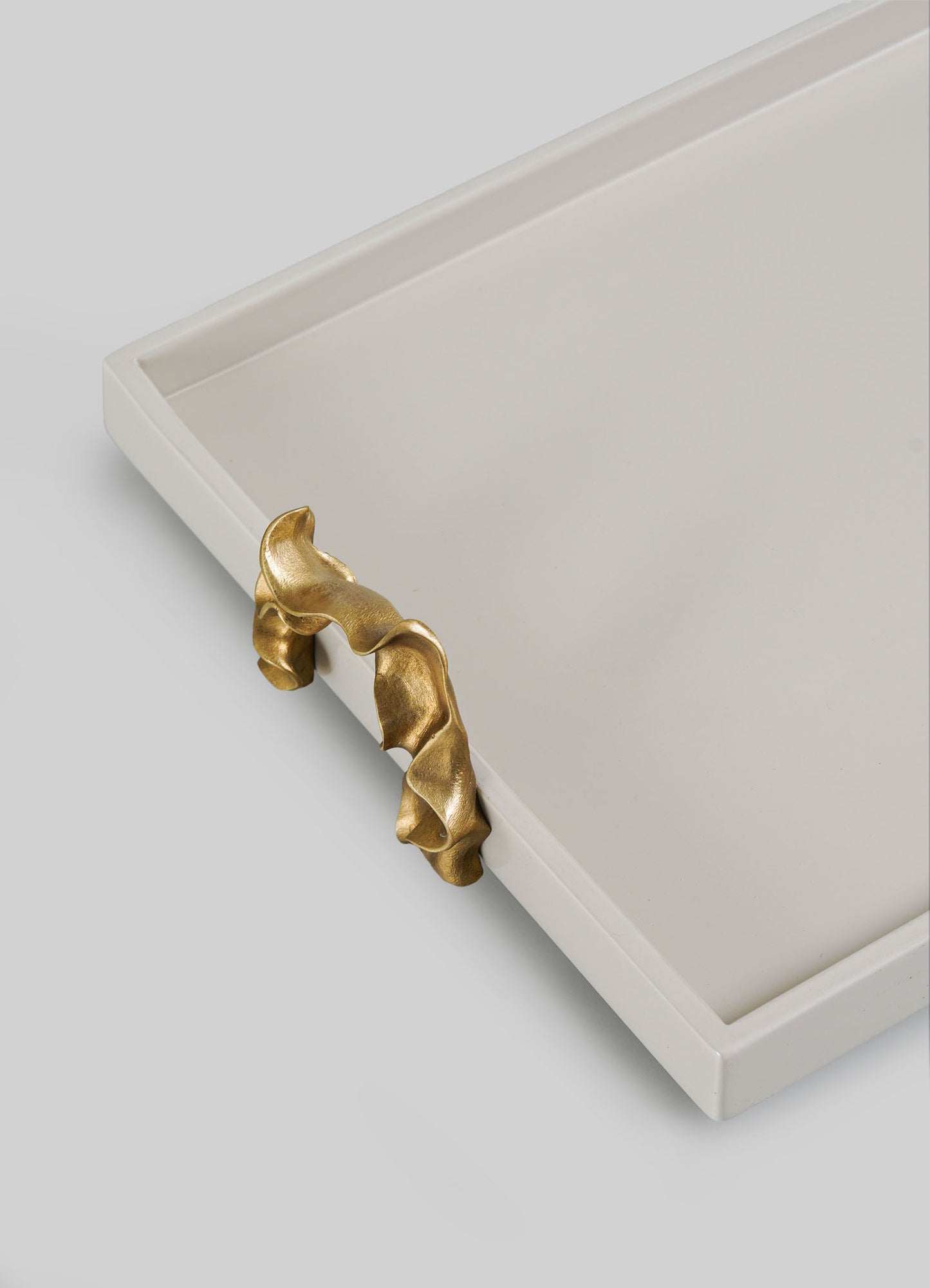 Saffron Ecru Towel Tray