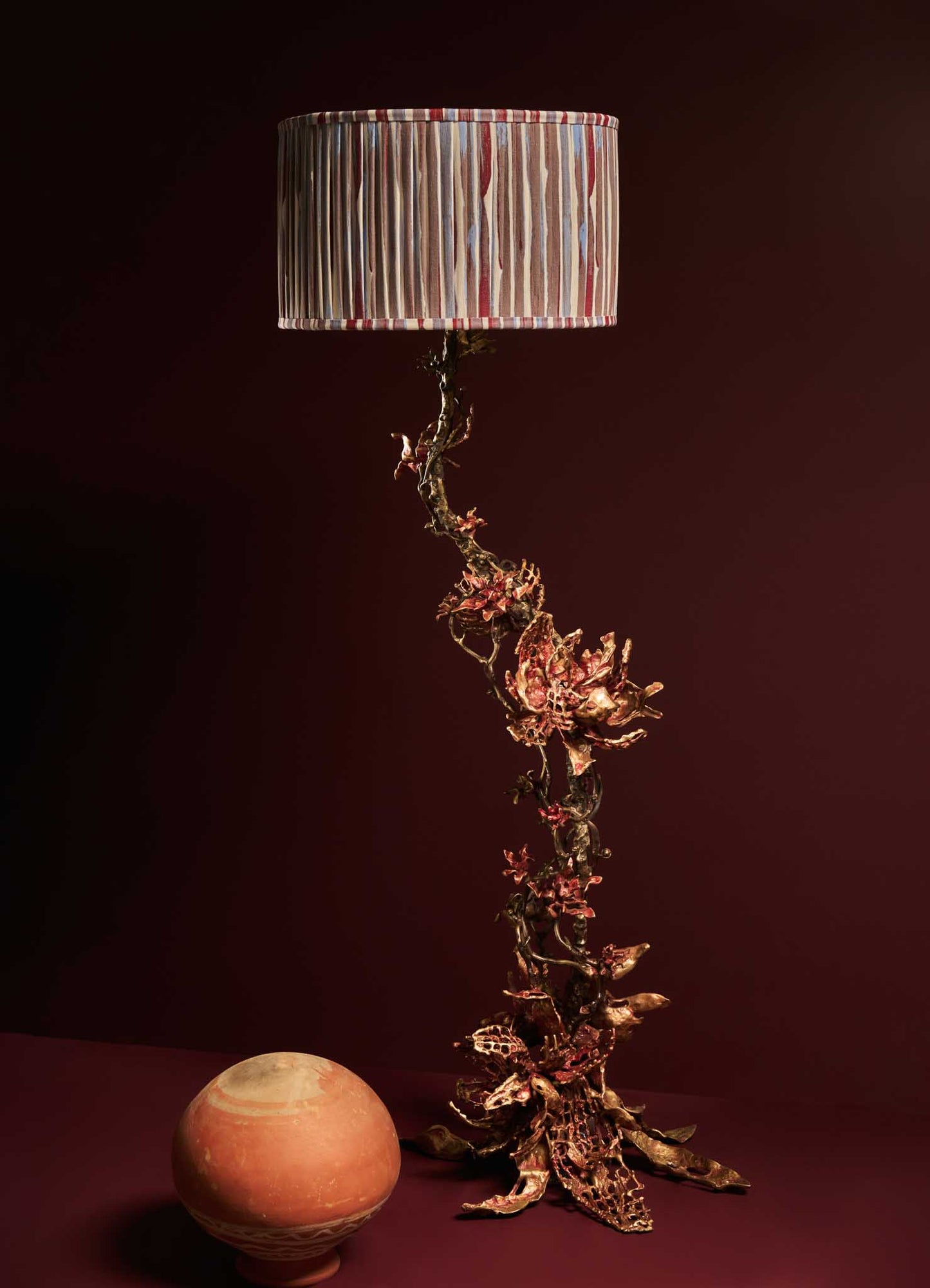 Spring In Kashmir Floor Lamp
