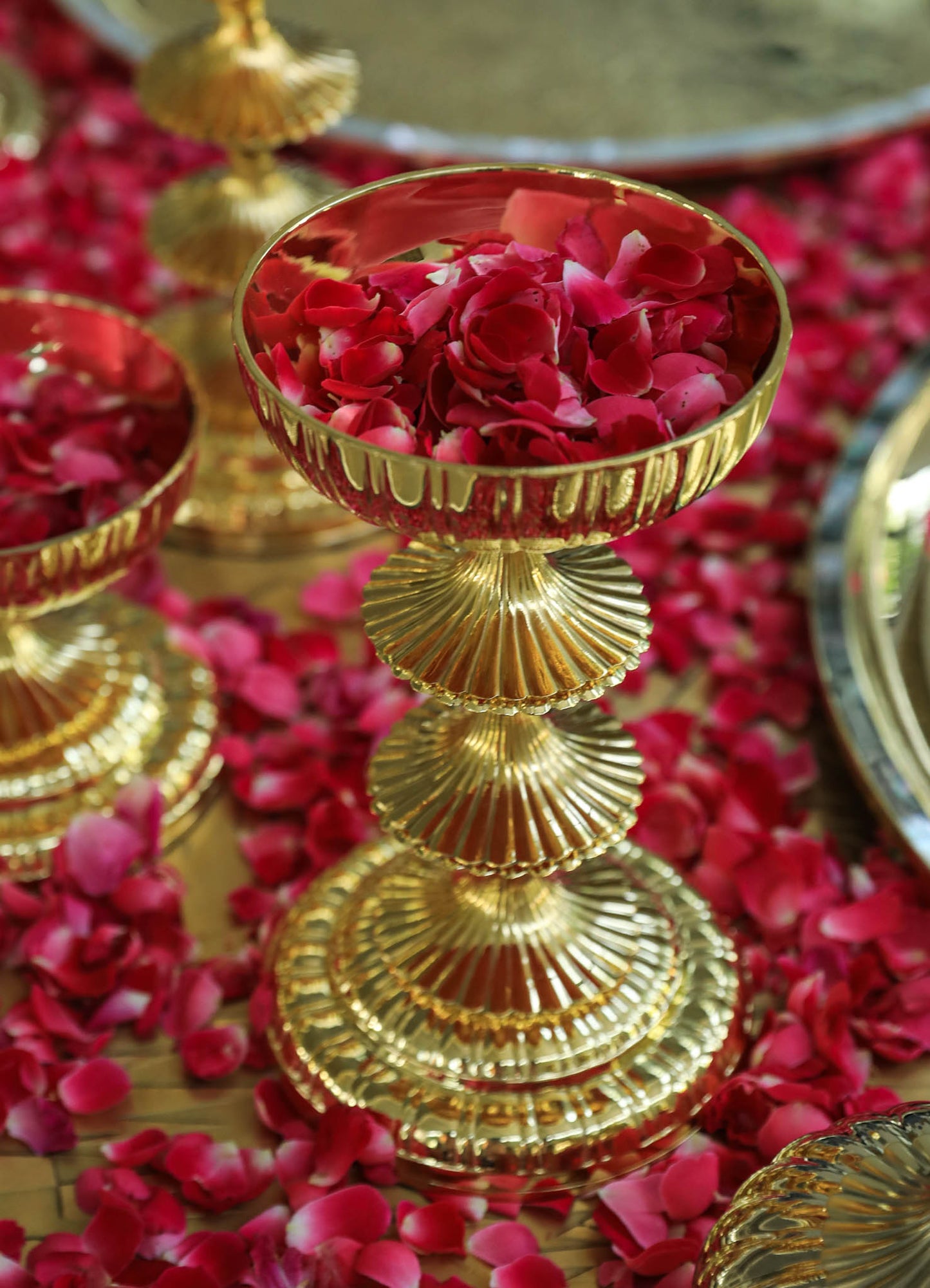 Nahargarh Gold Finial Bowl Large