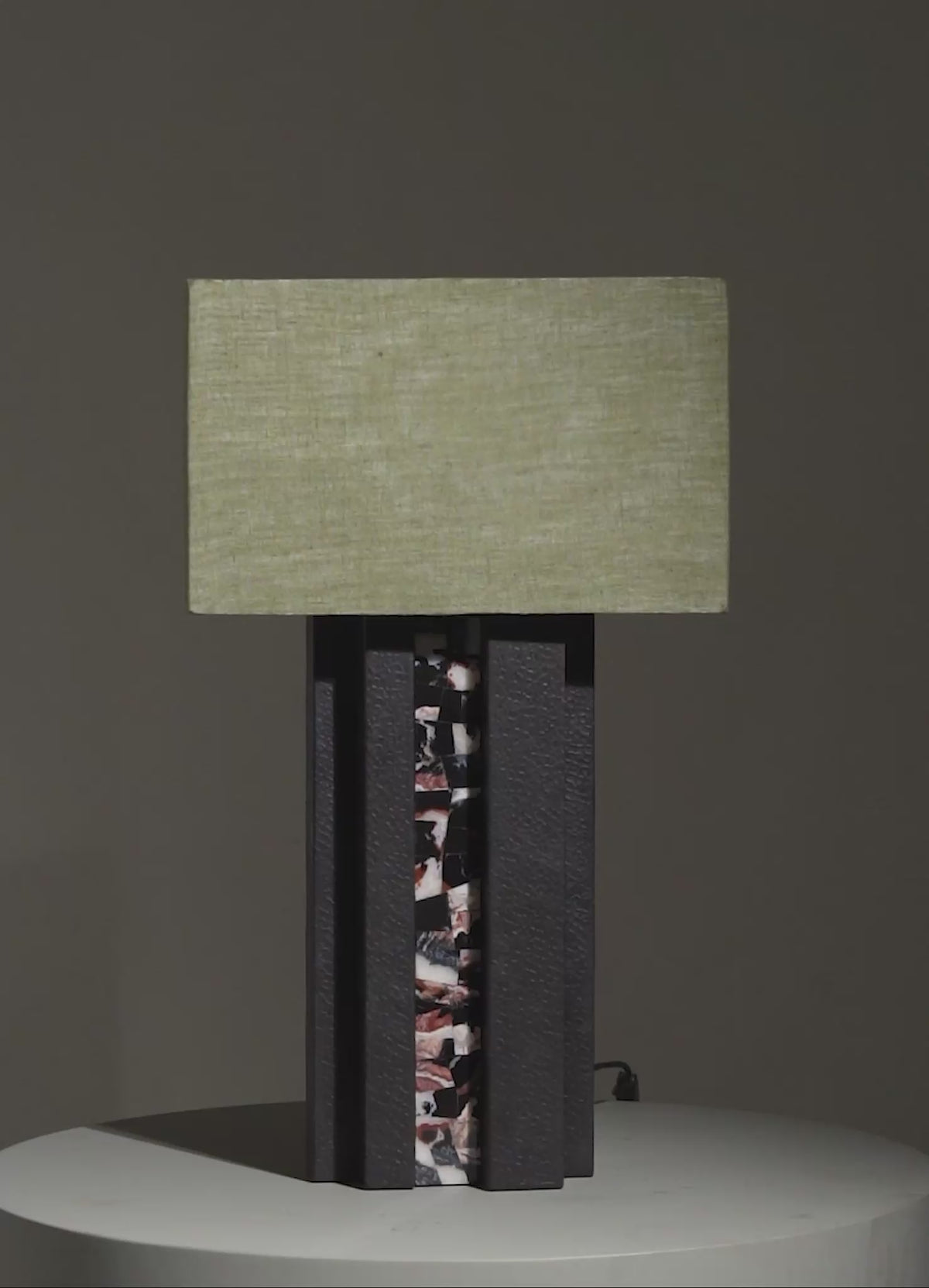 Handcrafted Brass Table Lamp