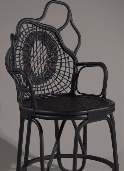 Chakra Black Chair Small